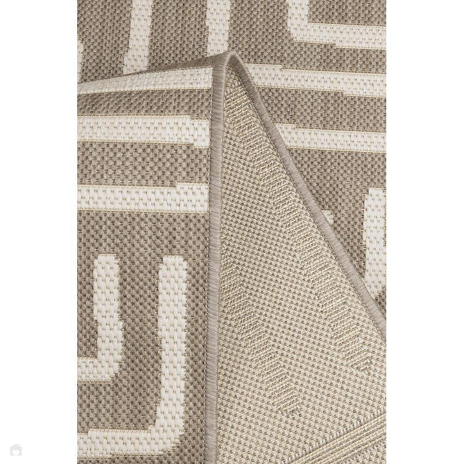 County Patches Taupe In-Outdoor Flatweave Rug-Melrose-Rug Love - The Most Loved Rug Store