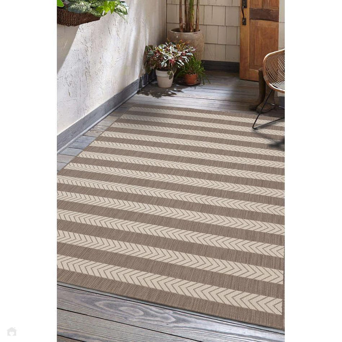County Stripe Natural In-Outdoor Flatweave Rug-Melrose-Rug Love - The Most Loved Rug Store