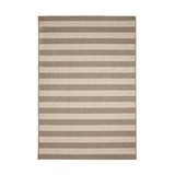 County Stripe Natural In-Outdoor Flatweave Rug
