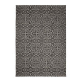 County Victorian Grey In-Outdoor Flatweave Rug