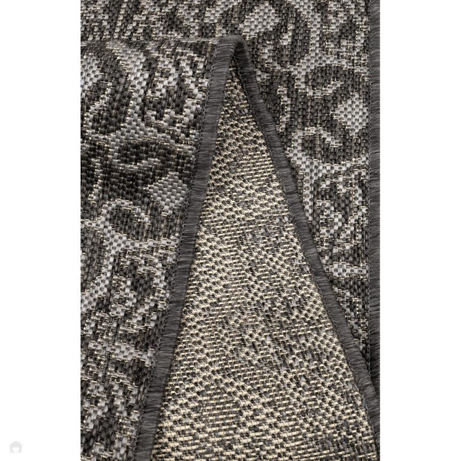 County Victorian Grey In-Outdoor Flatweave Runner-Melrose-Rug Love - The Most Loved Rug Store