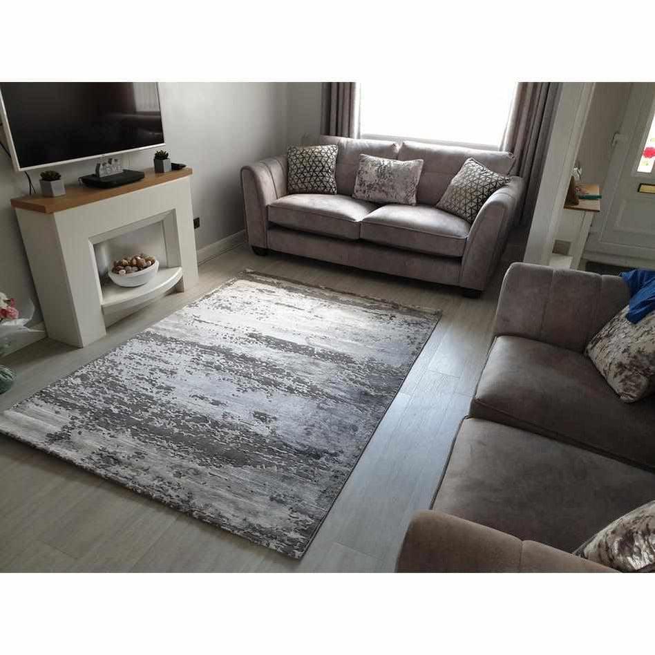 Craft 19788 Grey Rug 160 x 220 cm Lowest Price £169.00 | Rug Love