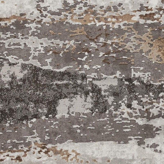 Craft 19788 Modern Abstract Distressed Marbled Metallic Shimmer Soft Textured Grey/Light Grey/Beige/White Rug-Think Rugs-Rug Love - The Most Loved Rug Store