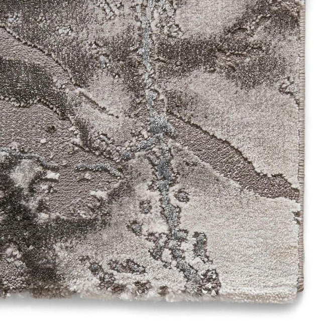 Craft 23270 Modern Abstract Marbled Soft Textured Ivory/Grey/Silver Rug-Think Rugs-Rug Love - The Most Loved Rug Store