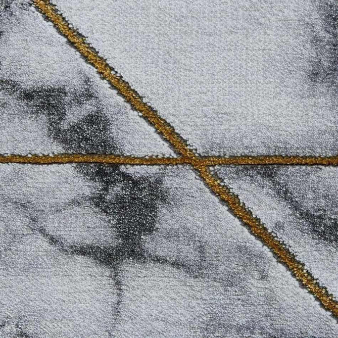 Craft 23299 Modern Geometric Marbled Soft Textured Grey/Ivory/Gold Rug-Think Rugs-Rug Love - The Most Loved Rug Store