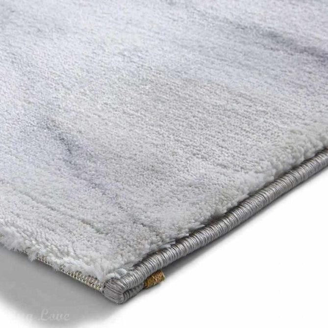 Craft 23299 Modern Geometric Marbled Soft Textured Grey/Ivory/Silver Rug-Think Rugs-Rug Love - The Most Loved Rug Store