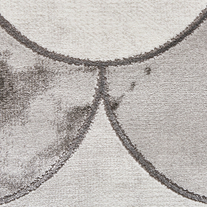 Craft 23361 Modern Geometric Scales Soft Textured Grey/Silver Rug-Think Rugs-Rug Love - The Most Loved Rug Store
