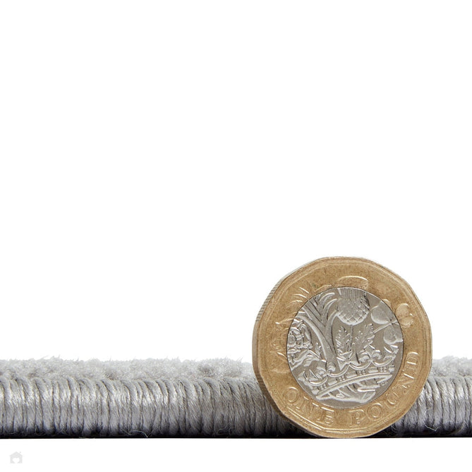 Creation 50051 Modern Botanical Ventation Distressed Metallic Shimmer Soft Textured Low Profile Short-Pile Grey/Silver Rug-Think Rugs-Rug Love - The Most Loved Rug Store