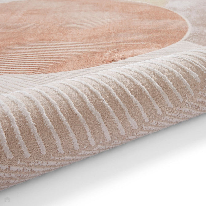 Creation 50097 Modern Multi Textured Low Profile Short-Pile Super-Soft Venn Bronze/Beige/Brown Rug-Think Rugs-Rug Love - The Most Loved Rug Store