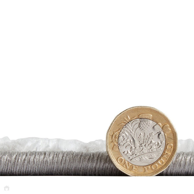 Creation 50156 Modern Abstract Helix Distressed Metallic Shimmer Soft Textured Low Profile Short-Pile Beige/Bronze/Warm Taupe Rug-Think Rugs-Rug Love - The Most Loved Rug Store