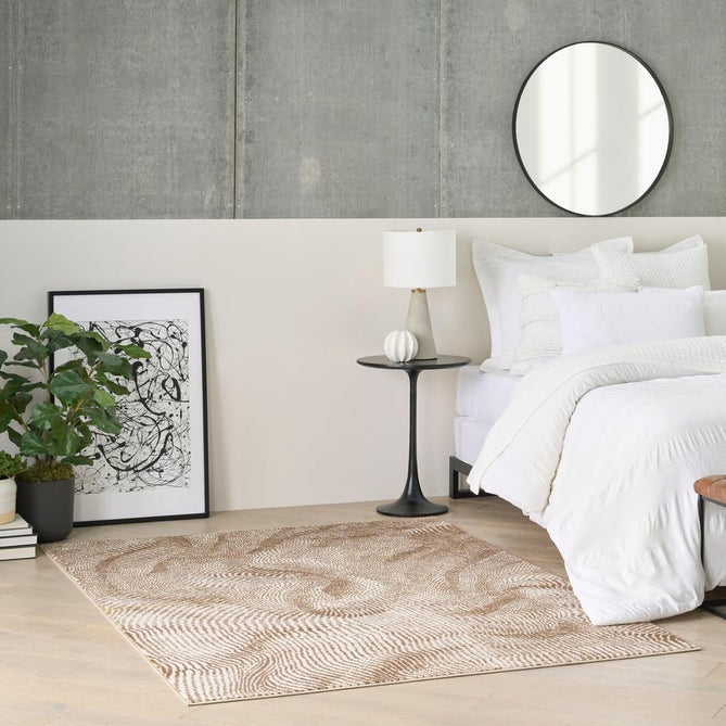 DKNY Central Park West CEP01 Beige/Brown Rug