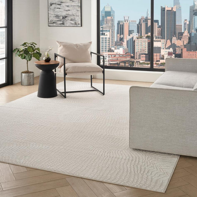 DKNY Central Park West CEP01 Ivory Rug