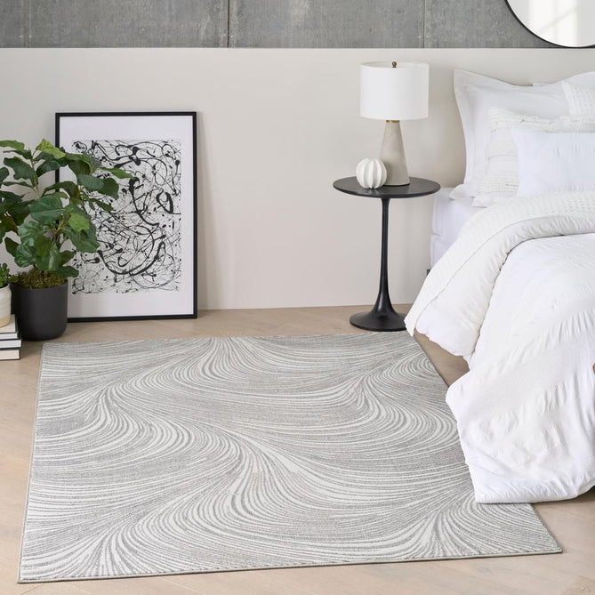 DKNY Central Park West CEP02 Grey Rug
