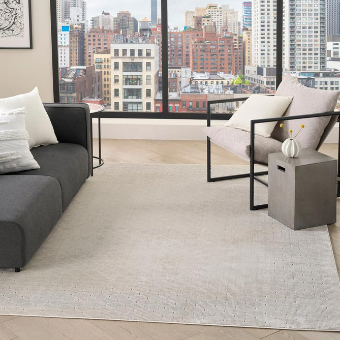 DKNY Grand Street GRN01 Ivory Rug