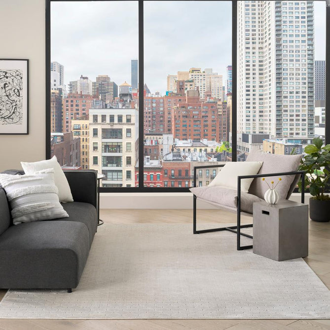 DKNY Grand Street GRN01 Ivory Rug