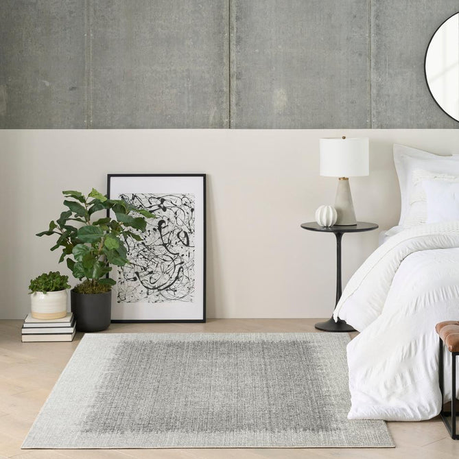 DKNY Grand Street GRN03 Light Grey Rug