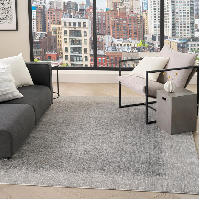 DKNY Grand Street GRN03 Light Grey Rug
