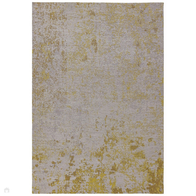 Dara Modern Abstract Durable Stain-Resistant Weatherproof Flatweave In-Outdoor Ochre Yellow/Silver/NaturalRug-Asiatic Carpets-Rug Love - The Most Loved Rug Store