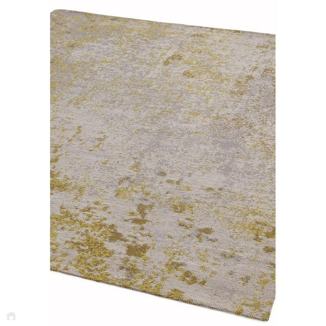 Dara Modern Abstract Durable Stain-Resistant Weatherproof Flatweave In-Outdoor Ochre Yellow/Silver/NaturalRug-Asiatic Carpets-Rug Love - The Most Loved Rug Store