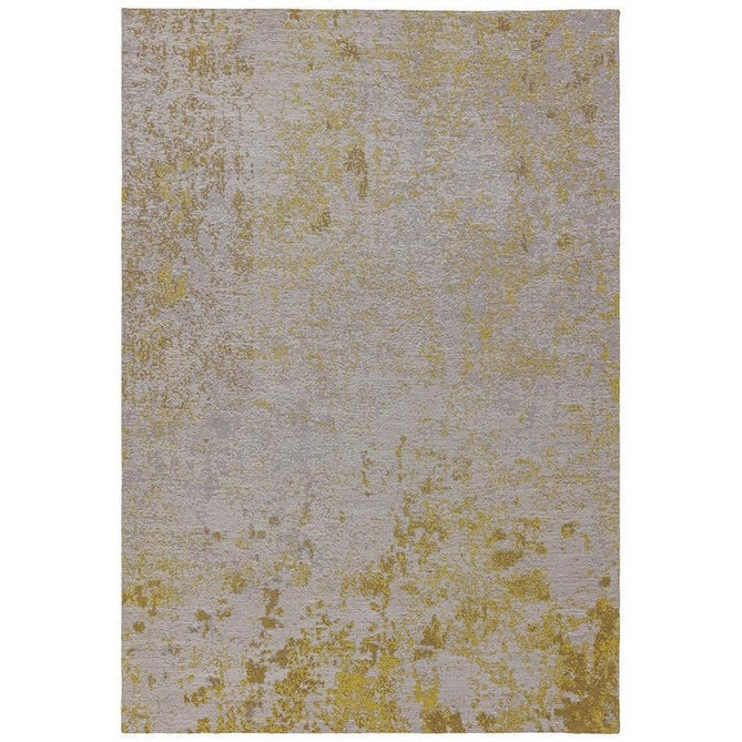 Dara Modern Abstract Durable Stain-Resistant Weatherproof Flatweave In-Outdoor Ochre Yellow/Silver/NaturalRug-Asiatic Carpets-Rug Love - The Most Loved Rug Store