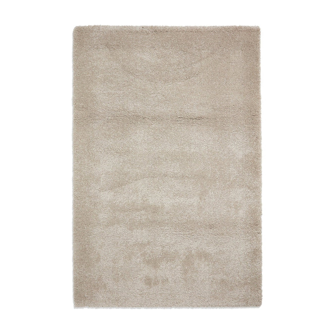 Deluxe Plush Plain Soft Super Heavyweight High-Density Polypropylene Shaggy Beige Rug-Think Rugs-Rug Love - The Most Loved Rug Store