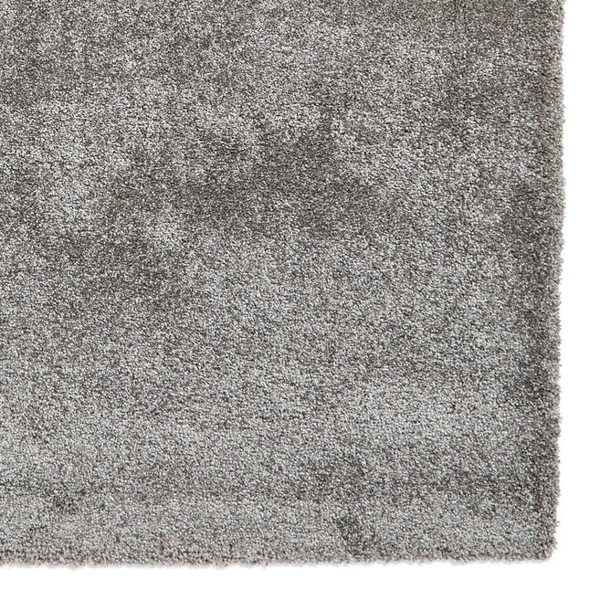 Deluxe Plush Plain Soft Super Heavyweight High-Density Polypropylene Shaggy Grey Rug-Think Rugs-Rug Love - The Most Loved Rug Store