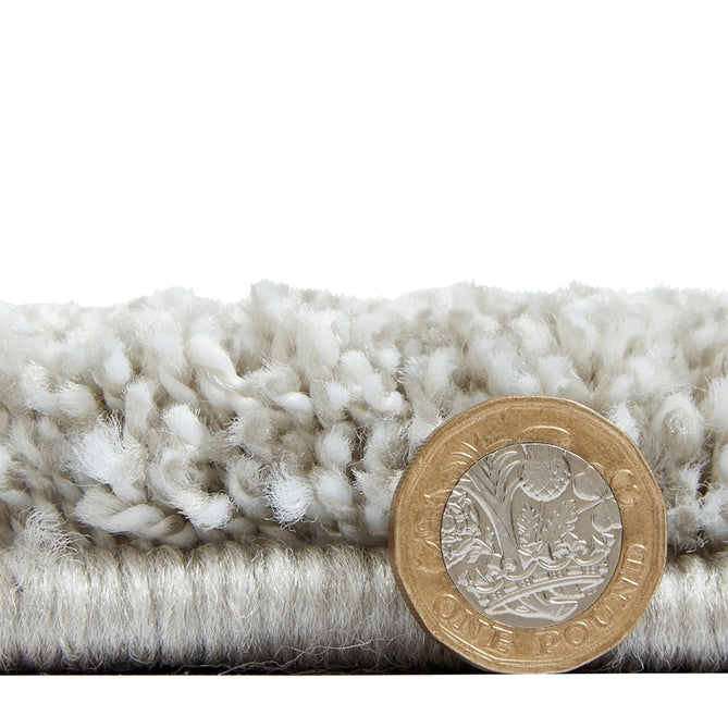 Deluxe Soft Plush Super Heavyweight High-Density Plain Polypropylene Shaggy Silver Rug-Think Rugs-Rug Love - The Most Loved Rug Store