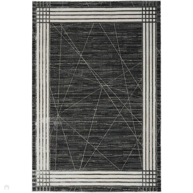Desire DSR01 Charcoal/Silver Runner-Nourison-Rug Love - The Most Loved Rug Store