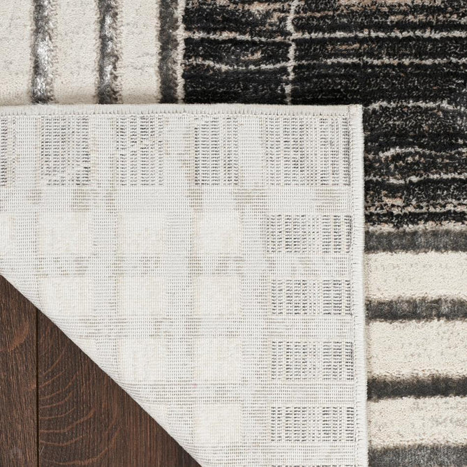 Desire DSR01 Charcoal/Silver Runner-Nourison-Rug Love - The Most Loved Rug Store