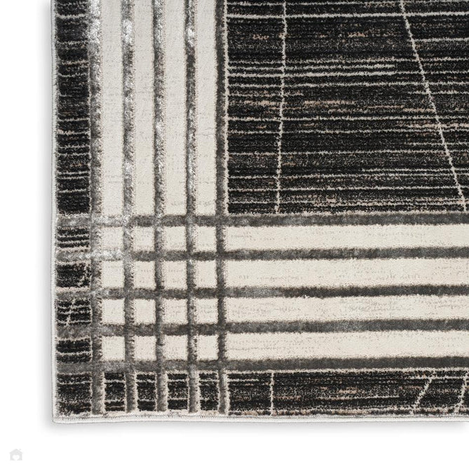 Desire DSR01 Charcoal/Silver Runner-Nourison-Rug Love - The Most Loved Rug Store