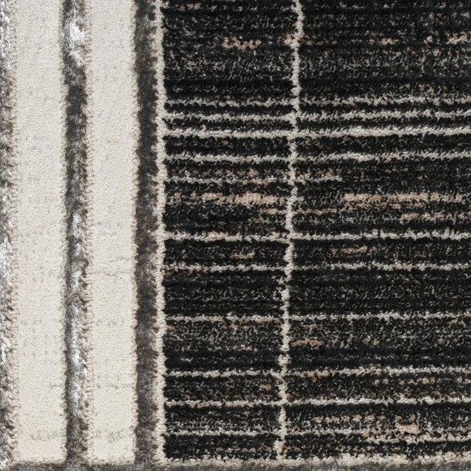 Desire DSR01 Charcoal/Silver Runner-Nourison-Rug Love - The Most Loved Rug Store