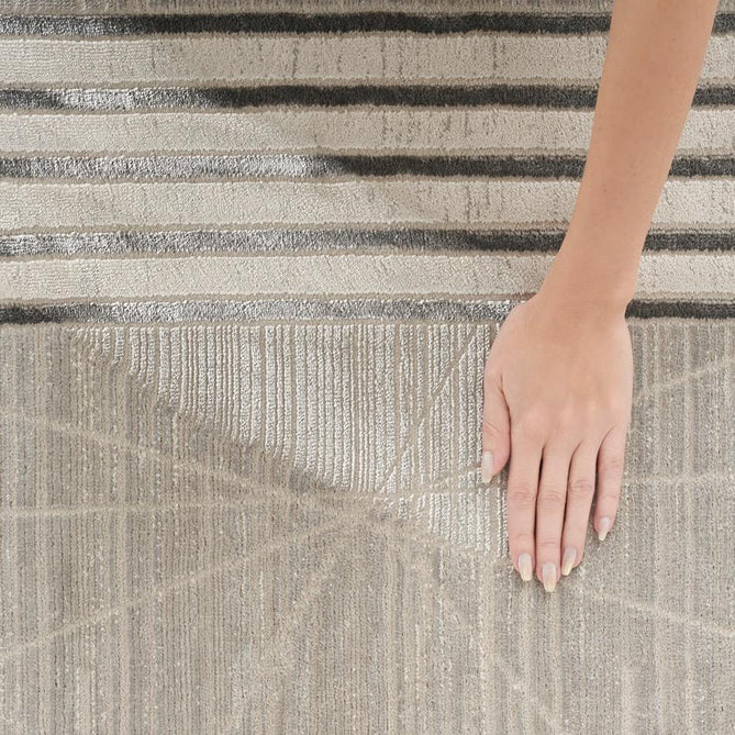 Desire DSR01 Grey Silver Runner-Nourison-Rug Love - The Most Loved Rug Store
