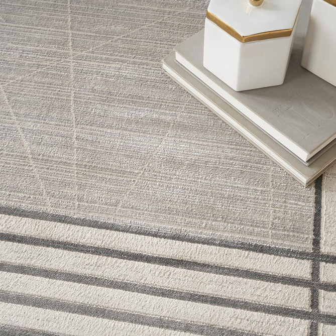 Desire DSR01 Grey Silver Runner-Nourison-Rug Love - The Most Loved Rug Store