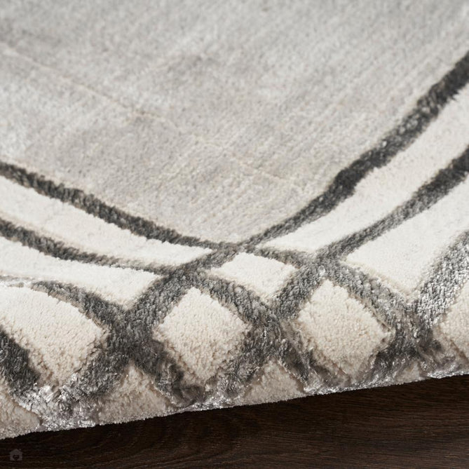 Desire DSR01 Grey Silver Runner-Nourison-Rug Love - The Most Loved Rug Store