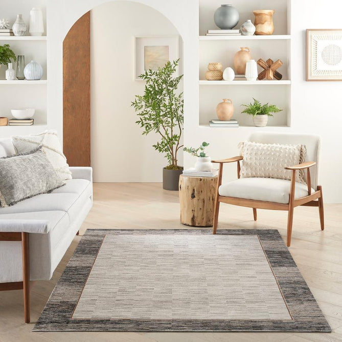 Desire DSR02 Ivory/Ash Grey/Steel Grey/Taupe/Charcoal/Black/Silver Rug-Nourison-Rug Love - The Most Loved Rug Store