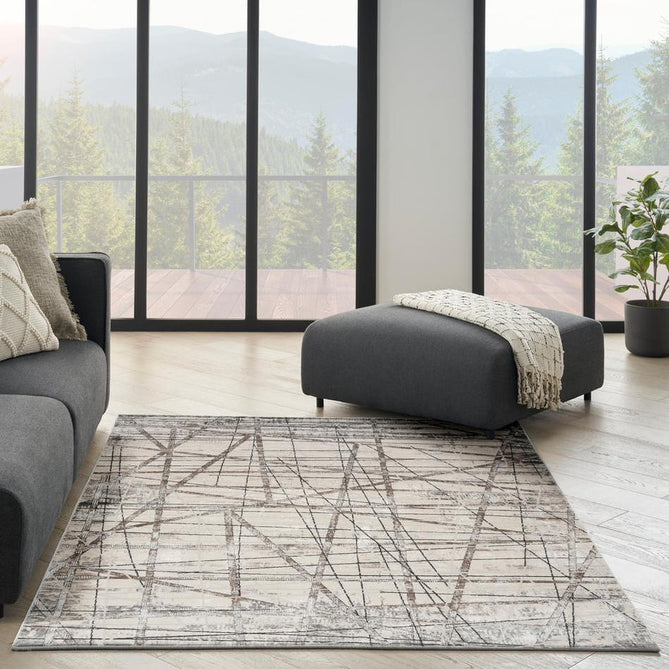Desire DSR03 Grey/Silver Rug-Nourison-Rug Love - The Most Loved Rug Store
