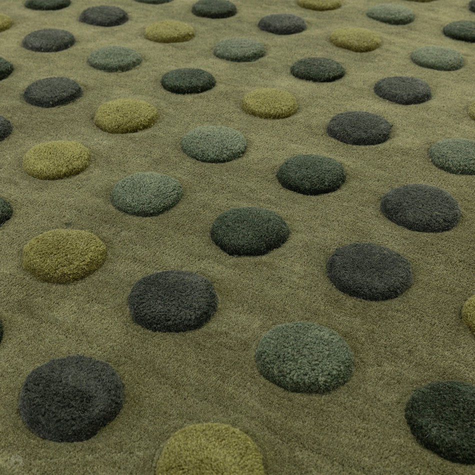Dot Texture Rug On Sale Dotty Modern Geometric Polka Dot Hand-Carved Hi-Low 3D Dome ...
