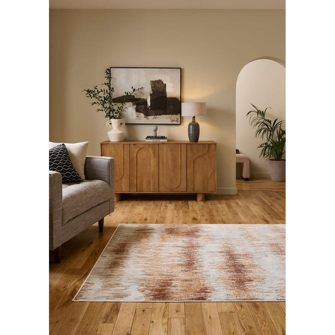 Drift 3126 Beige/Rust Rug