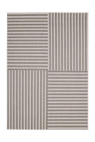 County Multi Stripe Natural In-Outdoor Flatweave Rug