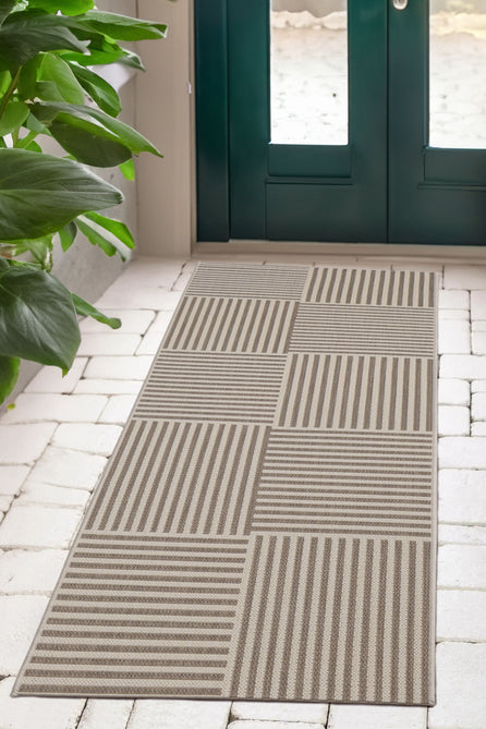 County Multi Stripe Natural In-Outdoor Flatweave Rug-Melrose-Rug Love - The Most Loved Rug Store