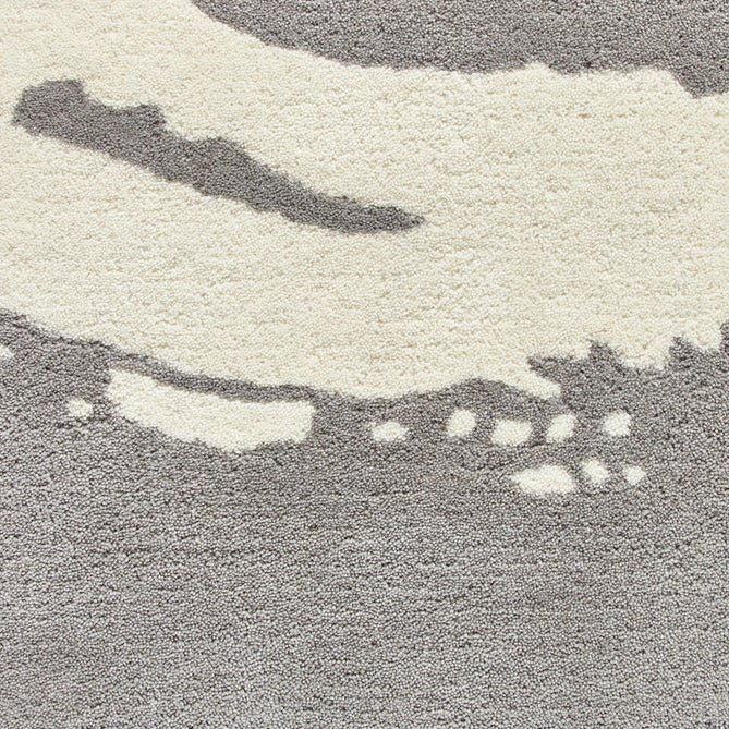 Elements EL1095 Modern Abstract Soft Hand-Woven Wool Grey Rug-Think Rugs-Rug Love - The Most Loved Rug Store