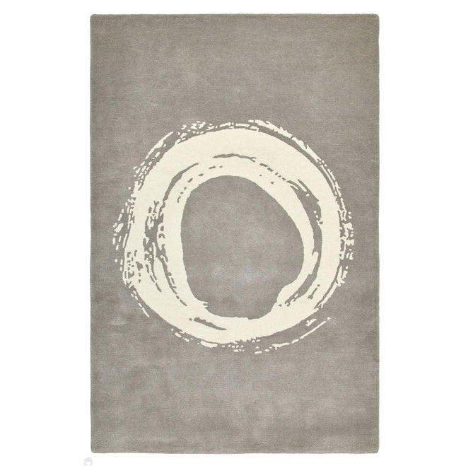 Elements EL1095 Modern Abstract Soft Hand-Woven Wool Grey Rug-Think Rugs-Rug Love - The Most Loved Rug Store