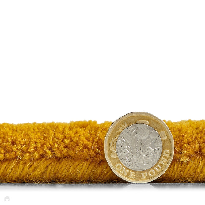 Elements EL1095 Modern Abstract Soft Hand-Woven Wool Ochre Rug-Think Rugs-Rug Love - The Most Loved Rug Store