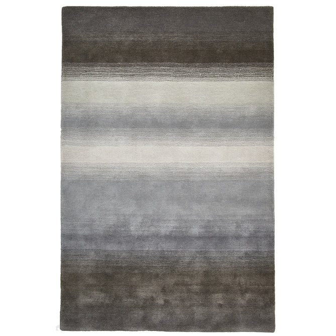 Elements EL2267 Modern Stripe Soft Hand-Woven Wool Grey Rug-Think Rugs-Rug Love - The Most Loved Rug Store