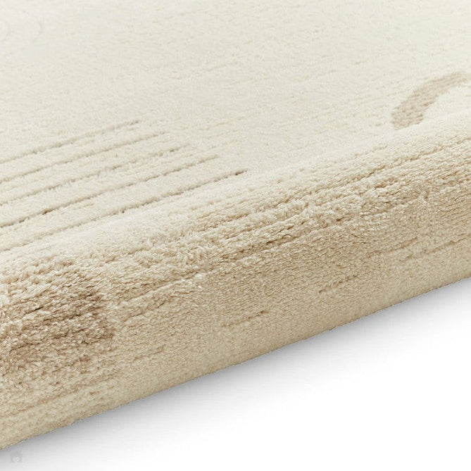 Elio 2310 Modern Abstract Distressed Soft-Touch High-Density Hi-Low Textured Pile Polypropylene/Polyester Mix Beige/Natural Rug-Think Rugs-Rug Love - The Most Loved Rug Store