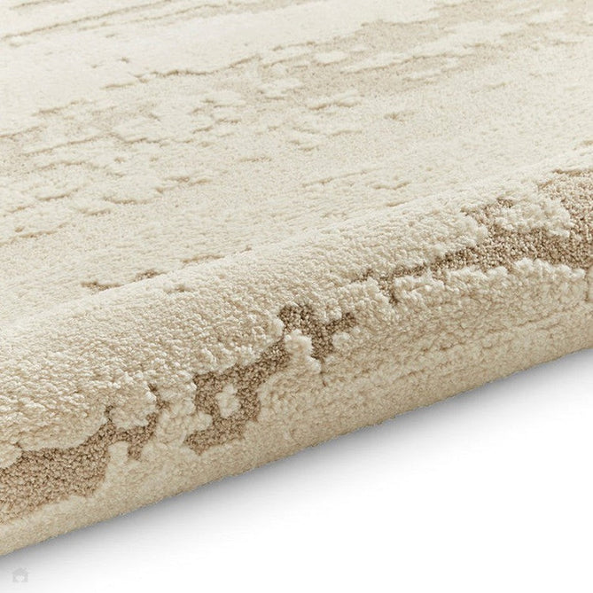 Elio 62841 Modern Abstract Distressed Soft-Touch High-Density Hi-Low Textured Pile Polypropylene/Polyester Mix Cream/Beige/Natural Rug-Think Rugs-Rug Love - The Most Loved Rug Store