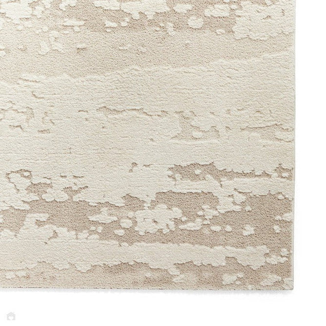 Elio 62841 Modern Abstract Distressed Soft-Touch High-Density Hi-Low Textured Pile Polypropylene/Polyester Mix Cream/Beige/Natural Rug-Think Rugs-Rug Love - The Most Loved Rug Store