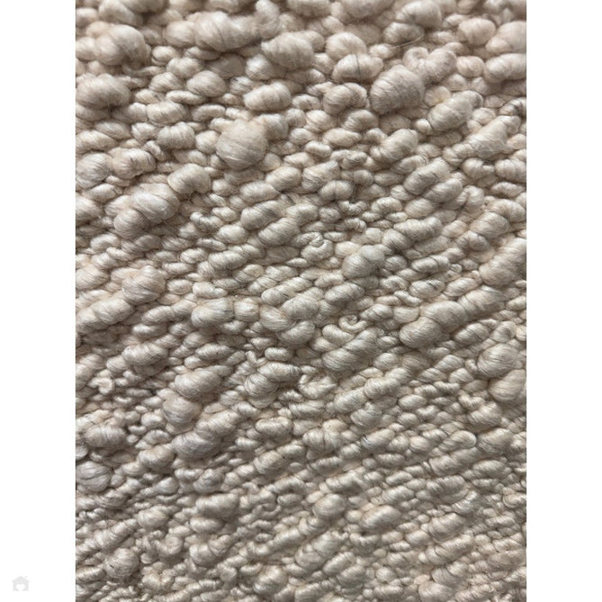 Elm Modern Plain Shimmer Hand-Woven Chunky Textured Varied Size Boucle High-Density Heavyweight Wool & Viscose Blend Looped Pile Ivory Rug-Asiatic Carpets-Rug Love - The Most Loved Rug Store
