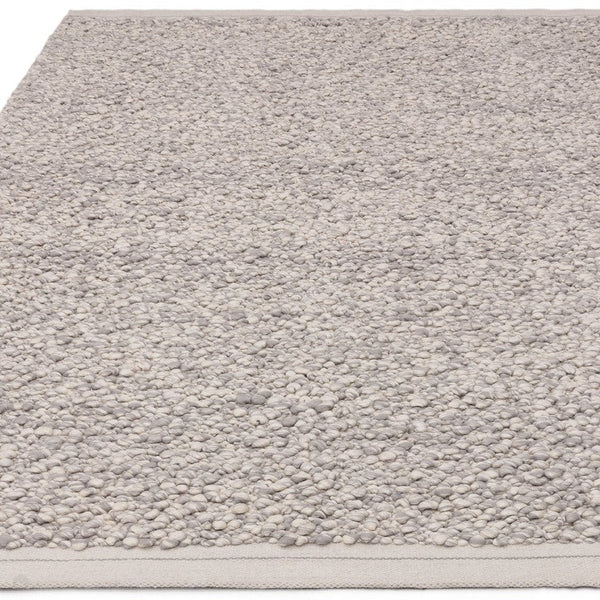 On Sale Elm Modern Plain Chunky Boucle Hand-Woven High-Density ...