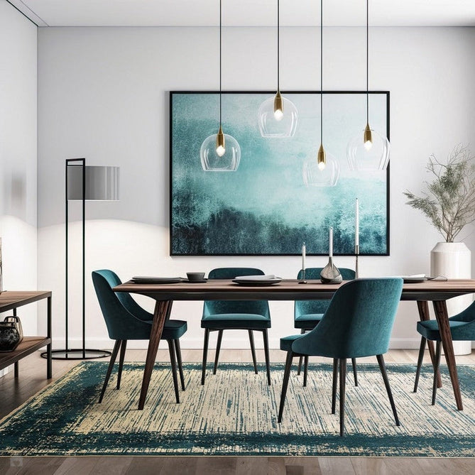 Elodie Modern Abstract Metallic Shimmer Bordered Overdyed Textured Soft-Touch Flatweave Emerald/Gold Rug-Asiatic Carpets-Rug Love - The Most Loved Rug Store